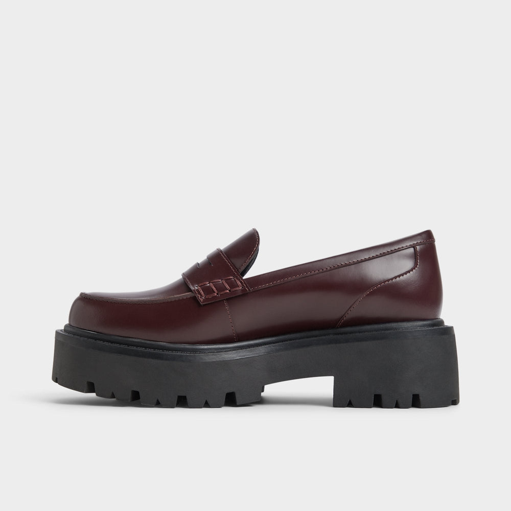 Lug sole Cadaycia in Bordo - Loafer