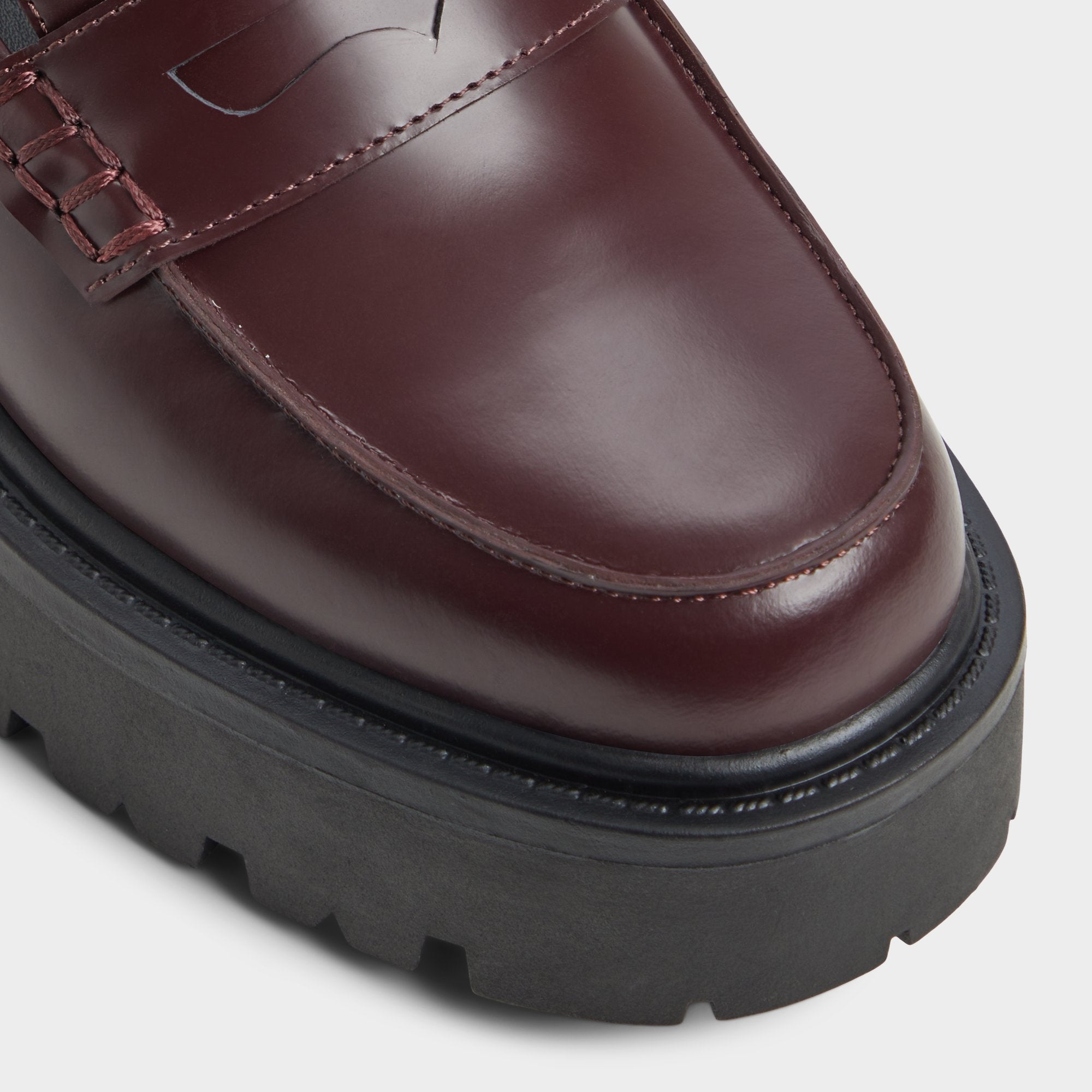 Lug sole Cadaycia in Bordo - Loafer