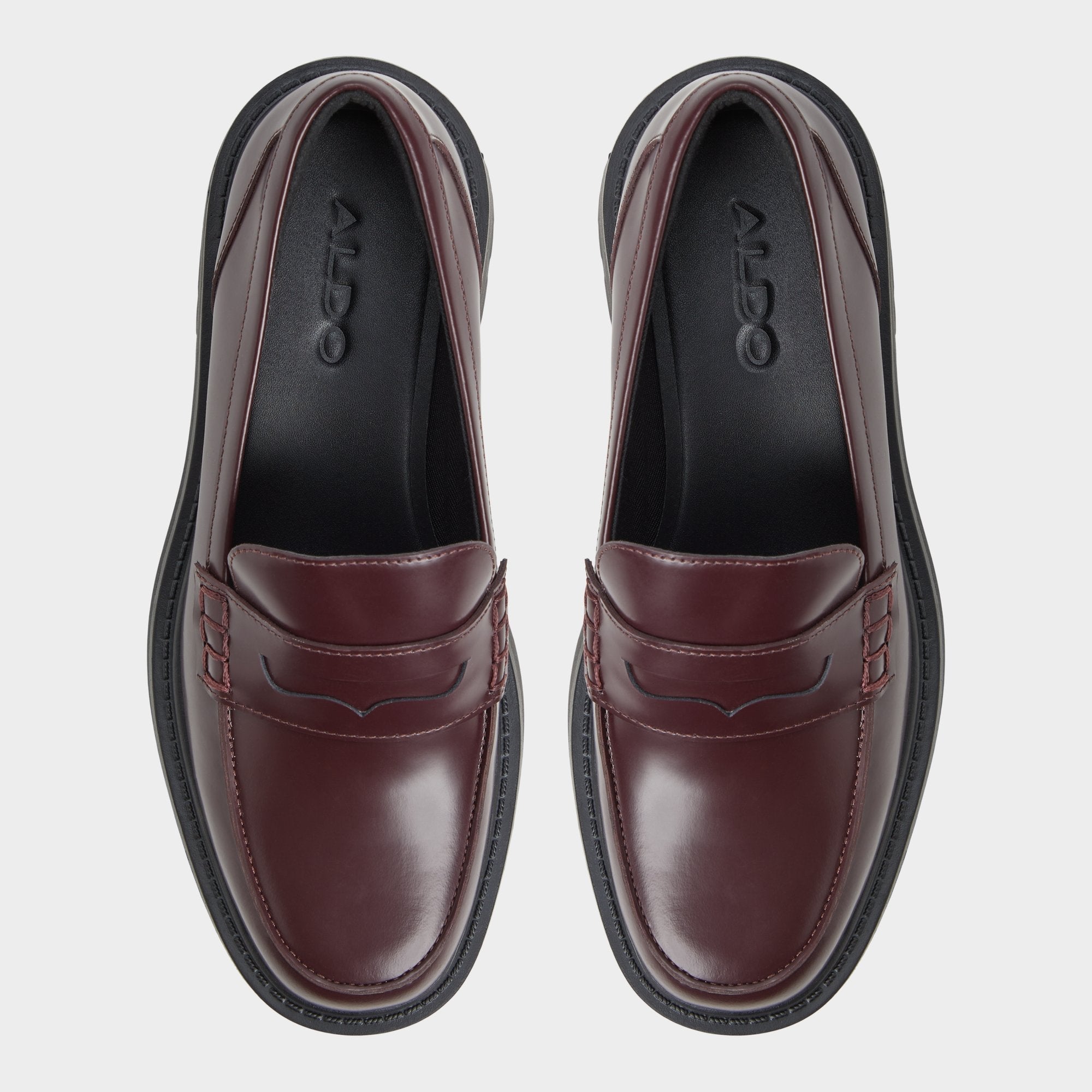 Lug sole Cadaycia in Bordo - Loafer