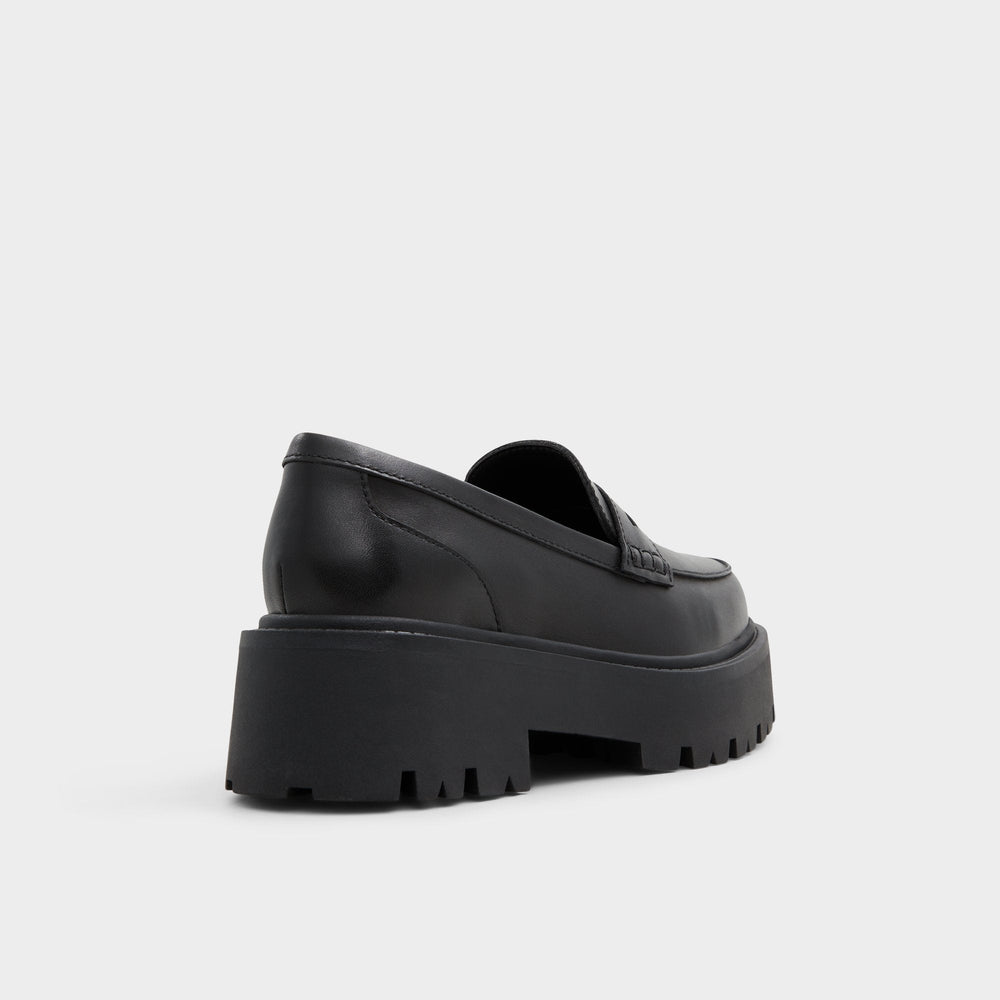 Lug sole Cadaycia Black Women's Loafers & Oxfords - Loafer