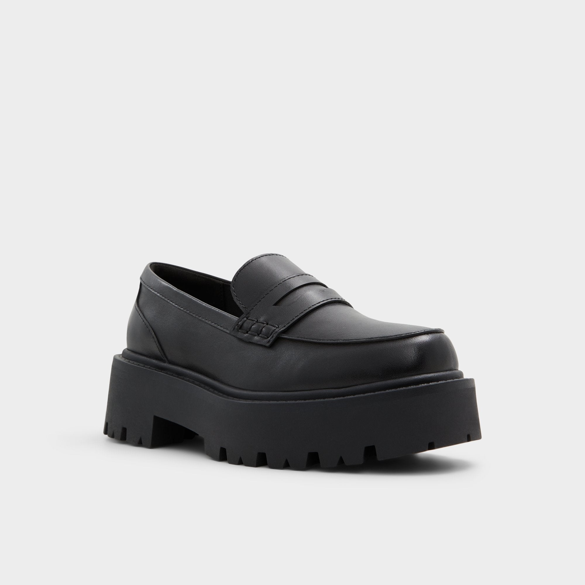 Lug sole Cadaycia Black Women's Loafers & Oxfords - Loafer