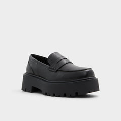 Lug sole Cadaycia Black Women's Loafers & Oxfords - Loafer