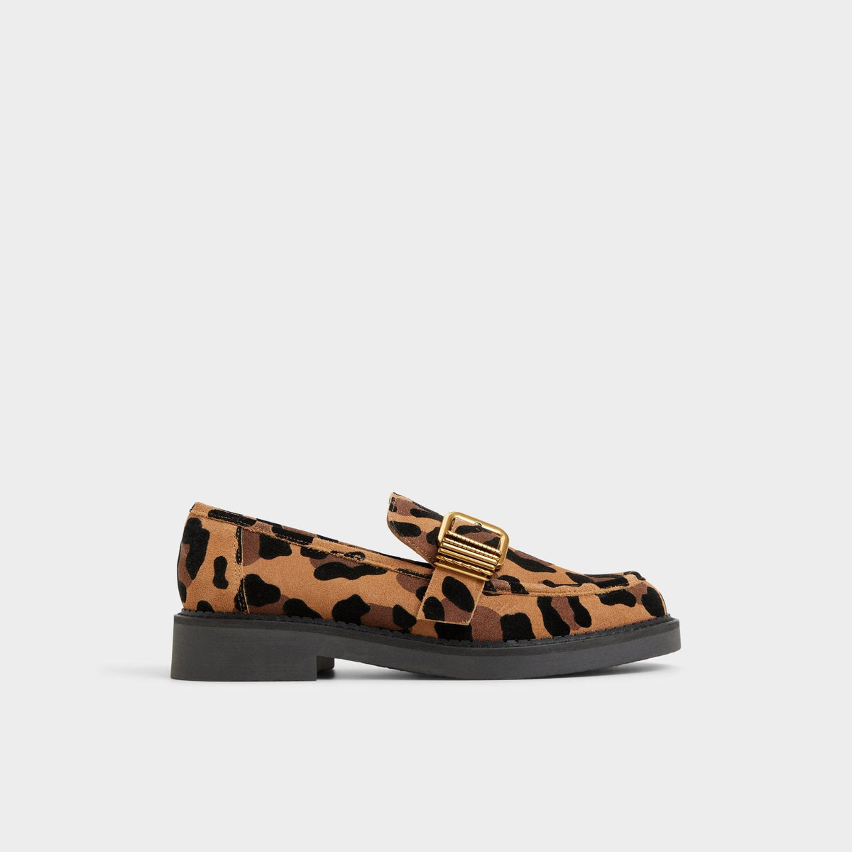 Block heel Kalya in Brown Multi - Loafer