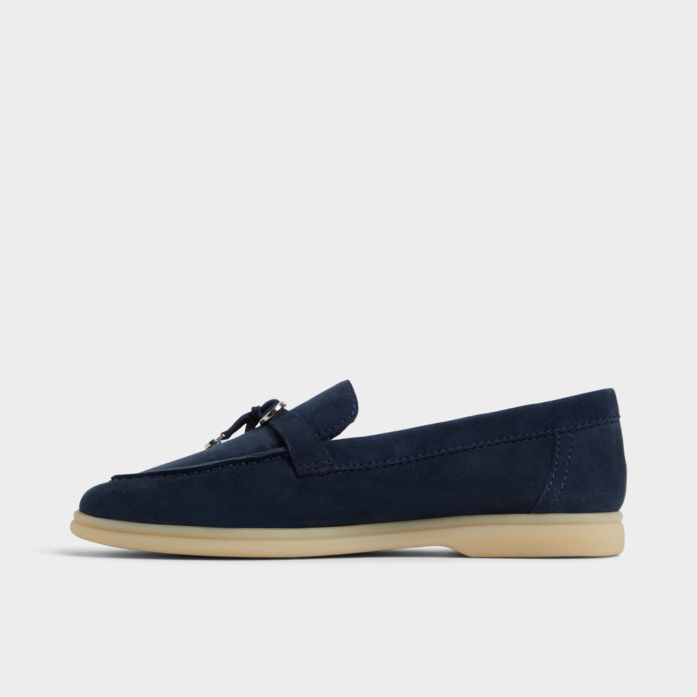 Creras Navy Women's Loafers & Oxfords - Loafer