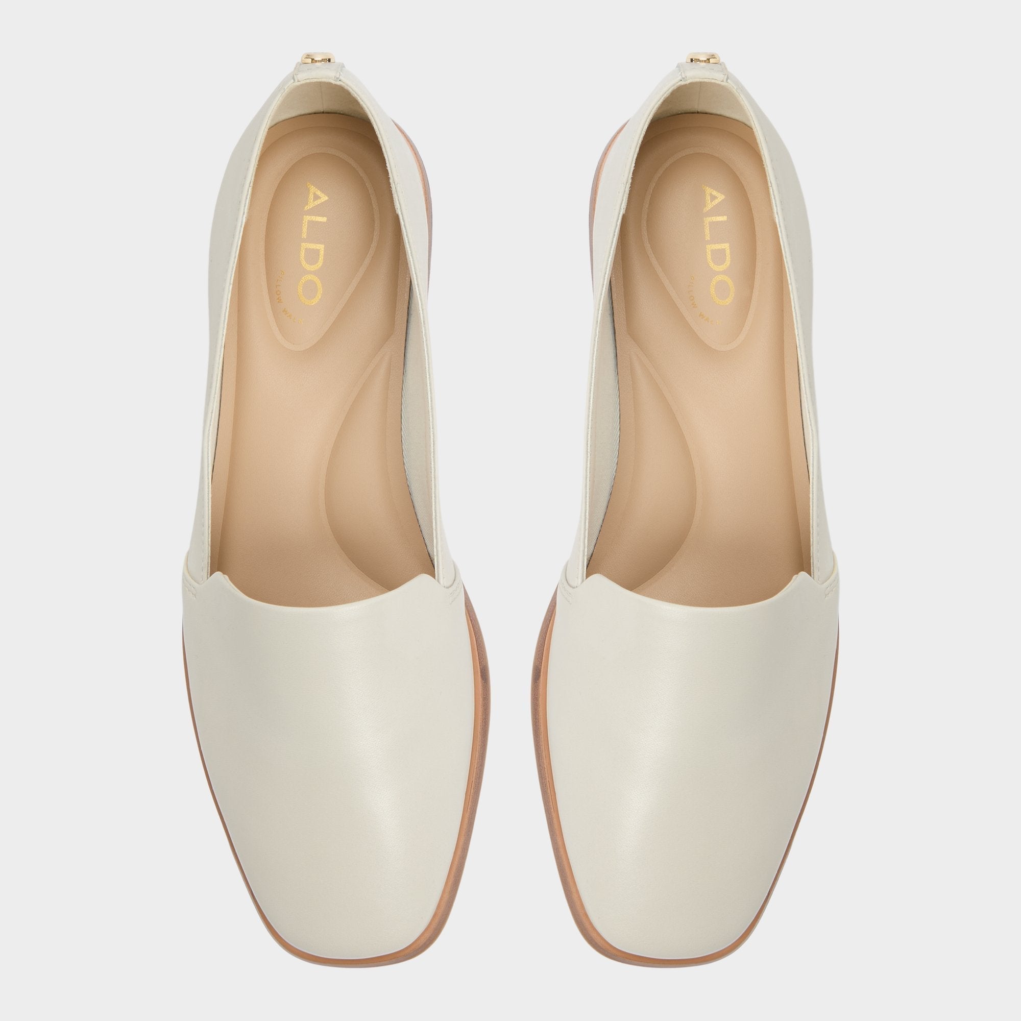 Caraelia White/Bone Women's Loafers & Oxfords - Loafer