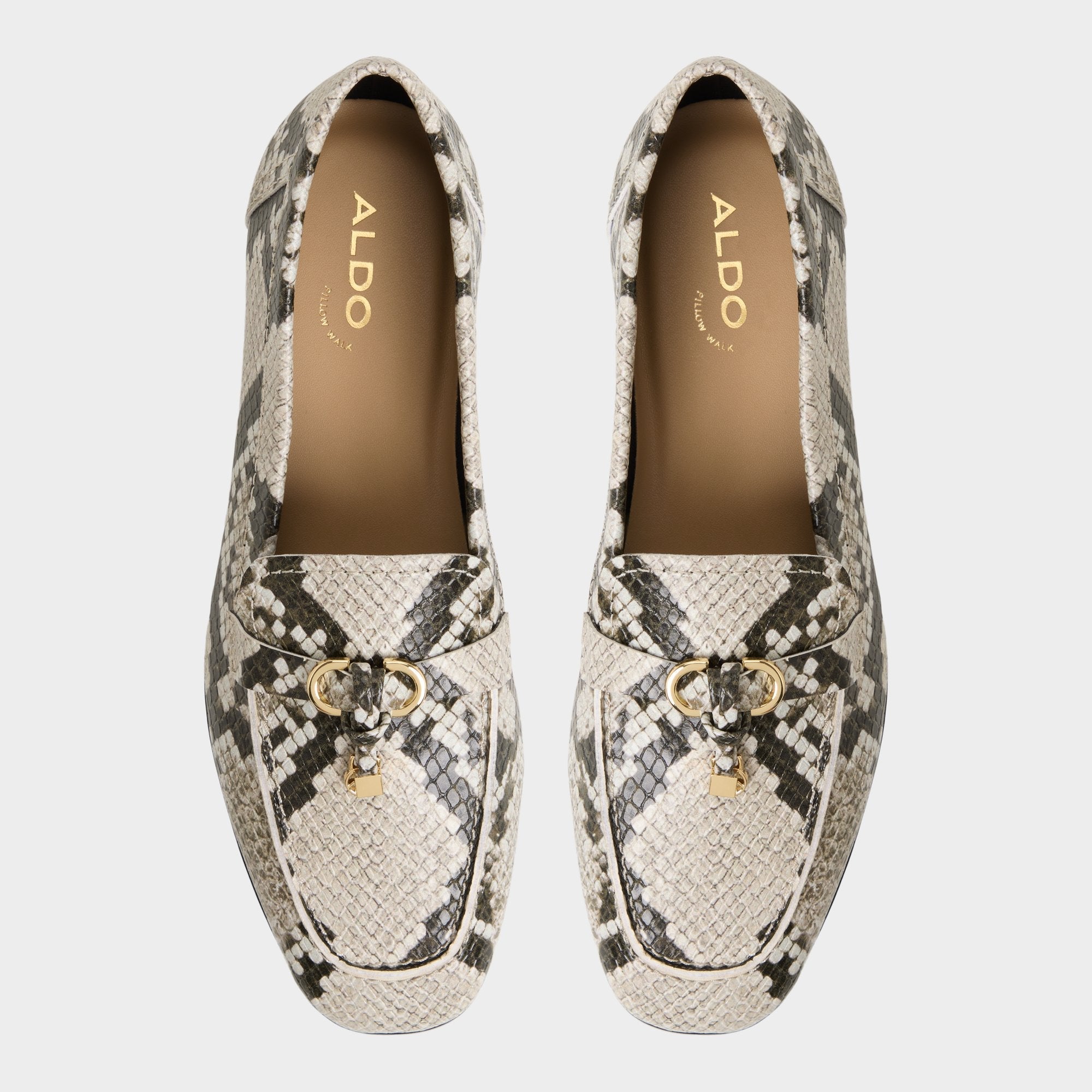Ybilide White/Black Women's Loafers & Oxfords - Loafer