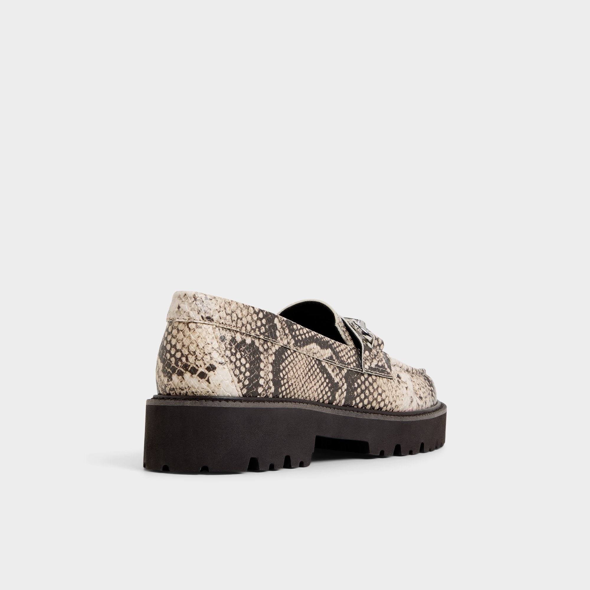 Danrose in Open Brown - Loafer Lug sole