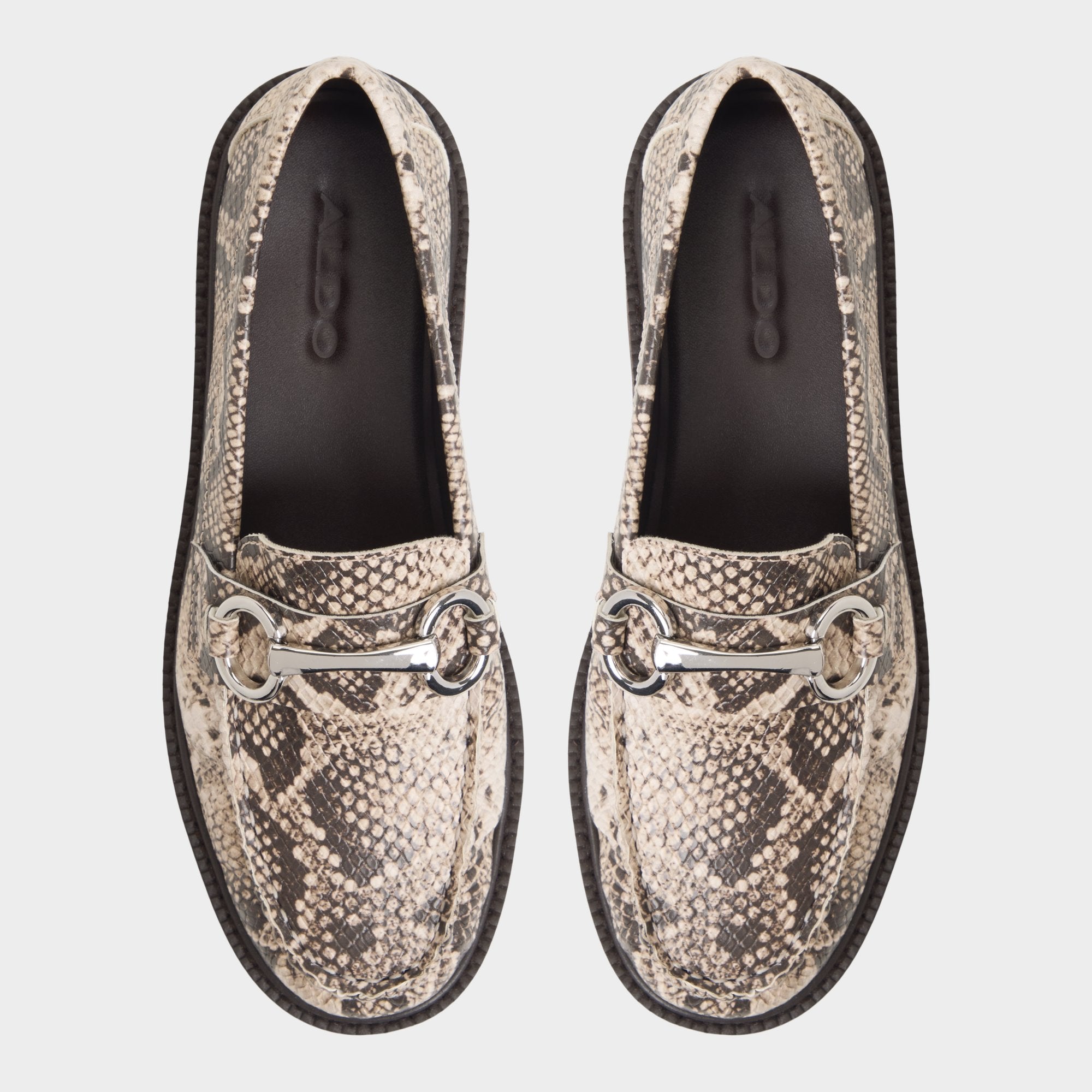 Danrose in Open Brown - Loafer Lug sole