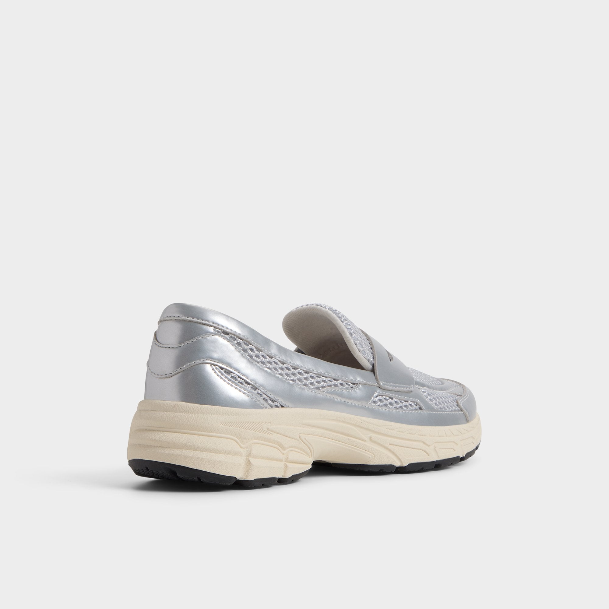 Jogger sole Loffy in Silver - Loafer