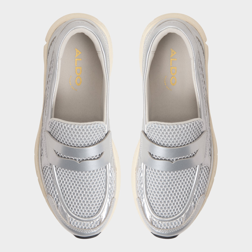 Jogger sole Loffy in Silver - Loafer