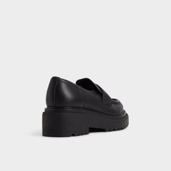 Lug sole Miravella in Black - Loafer