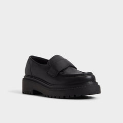 Lug sole Miravella in Black - Loafer
