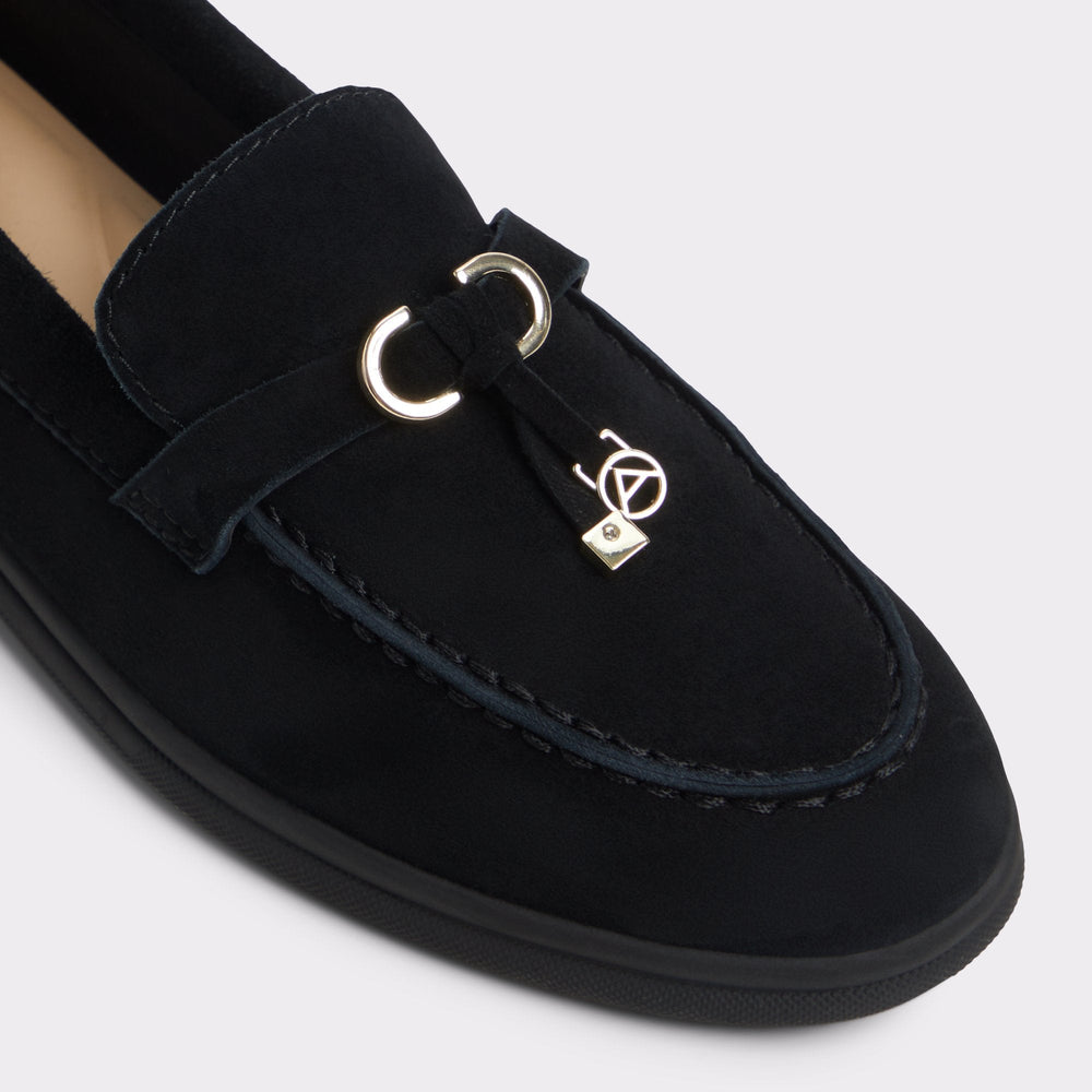 Creras Open Black Women's Loafers & Oxfords - Loafer