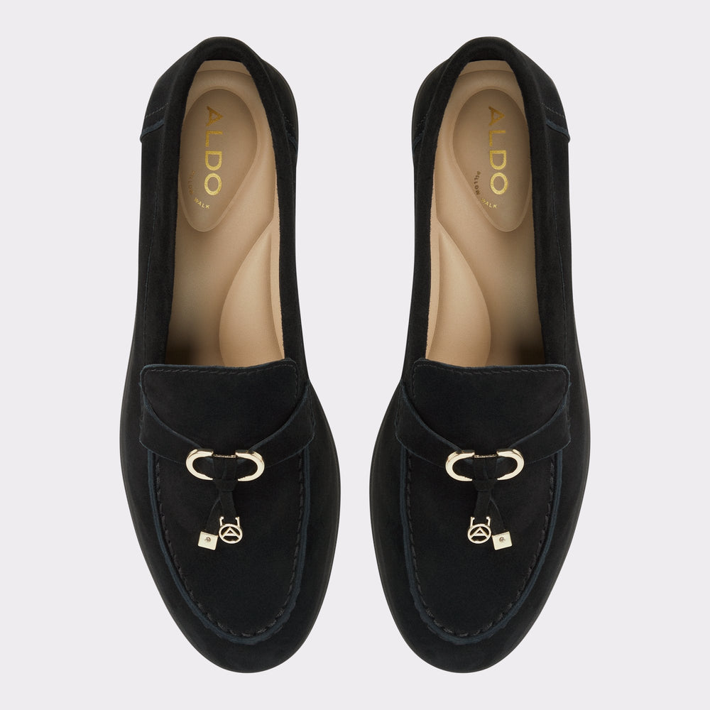 Creras Open Black Women's Loafers & Oxfords - Loafer