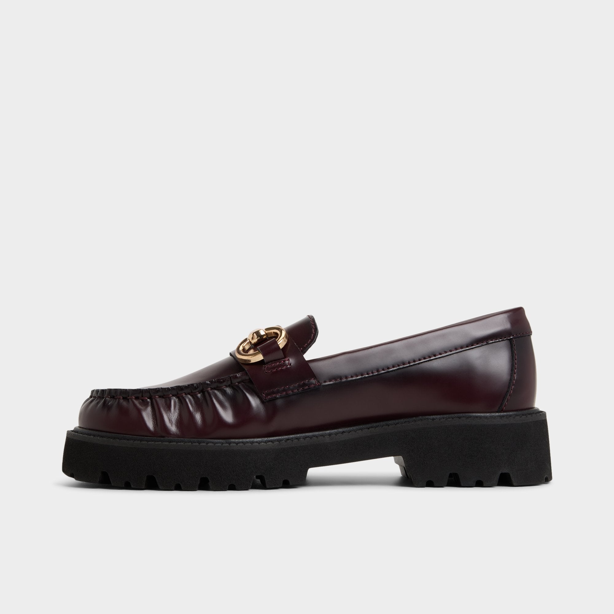 Danrose in Bordo - Loafer Lug sole