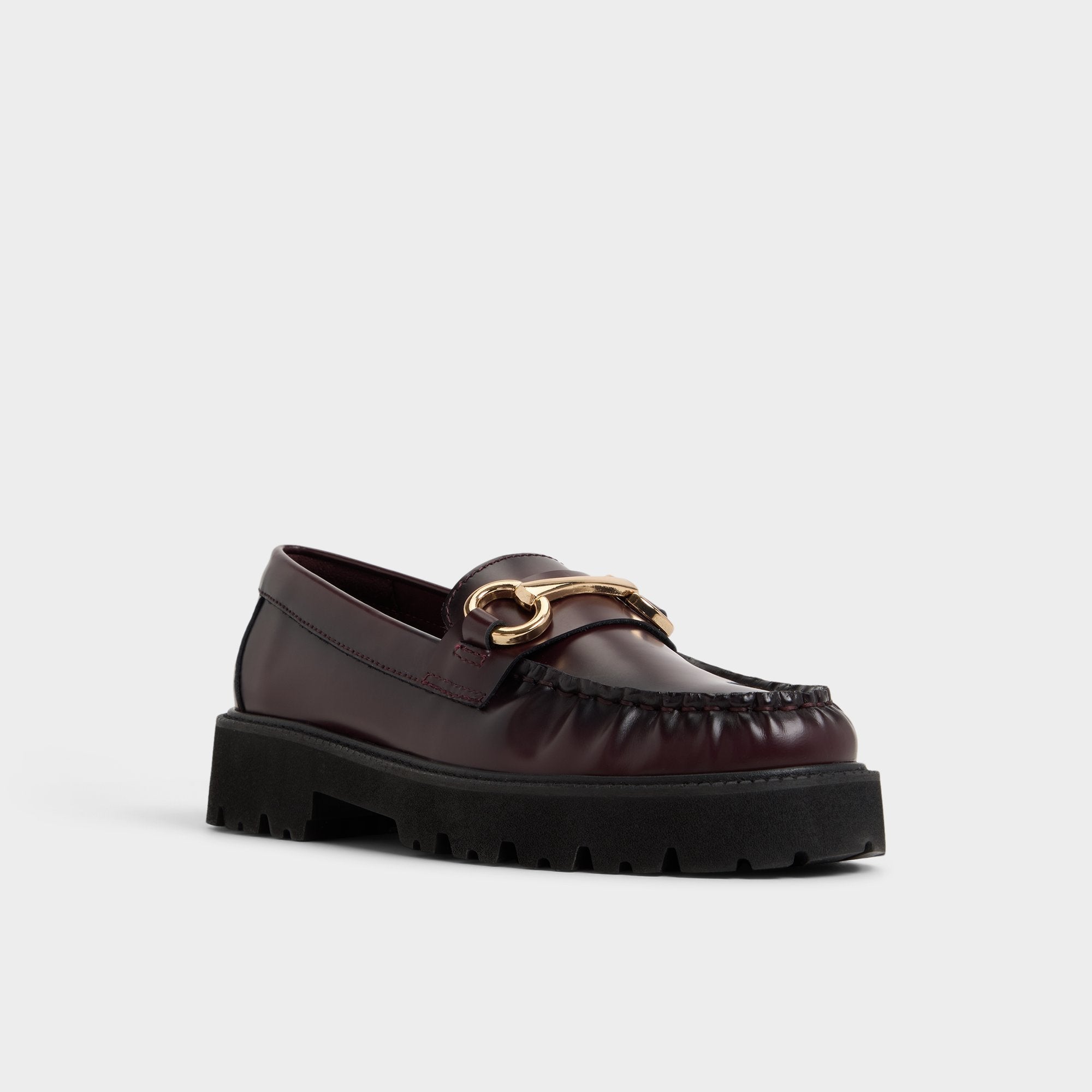 Danrose in Bordo - Loafer Lug sole