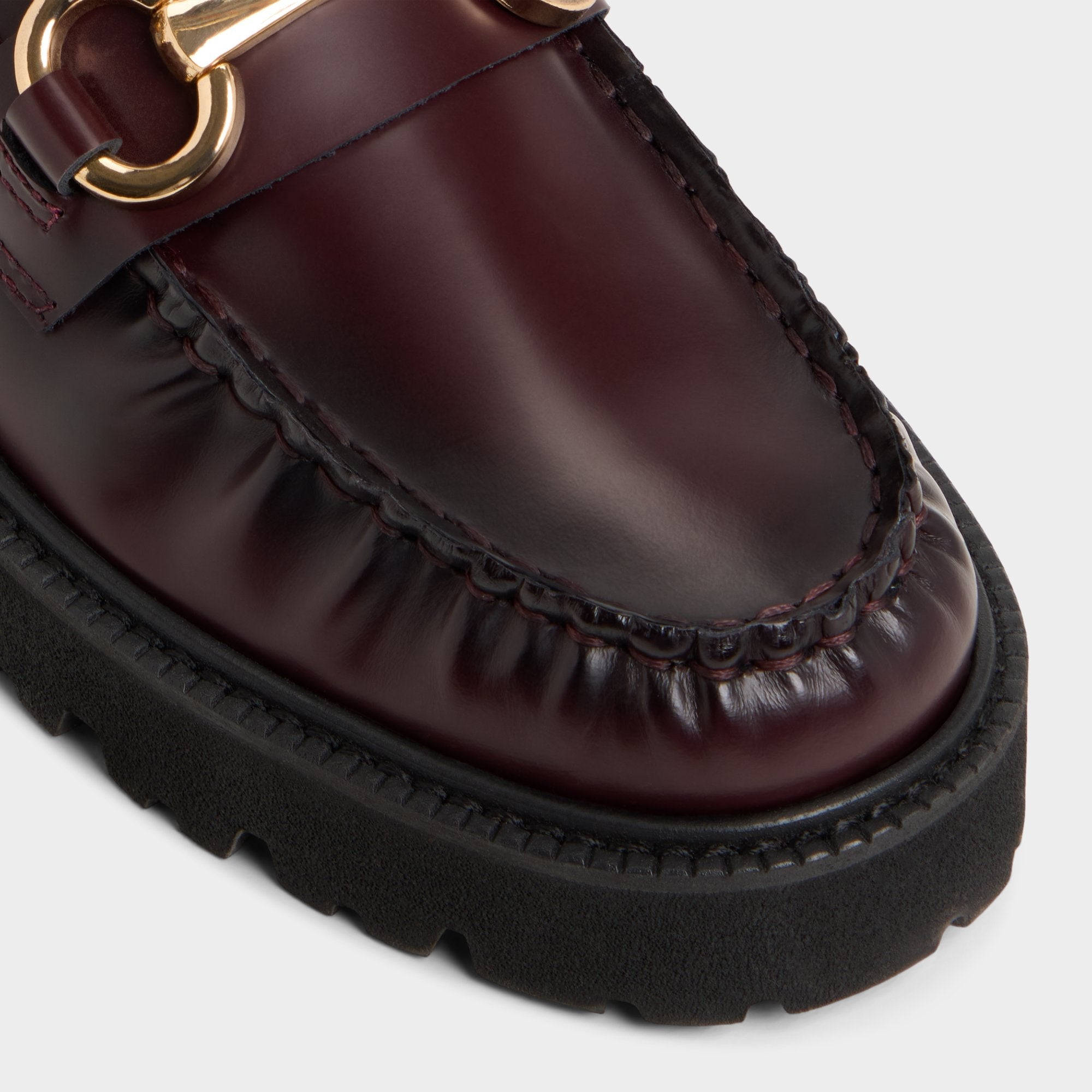 Danrose in Bordo - Loafer Lug sole
