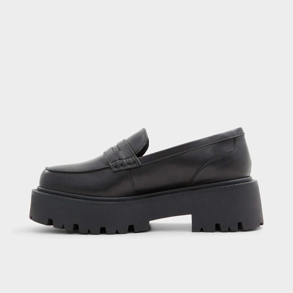 Lug sole Cadaycia in Xt Black - Loafer