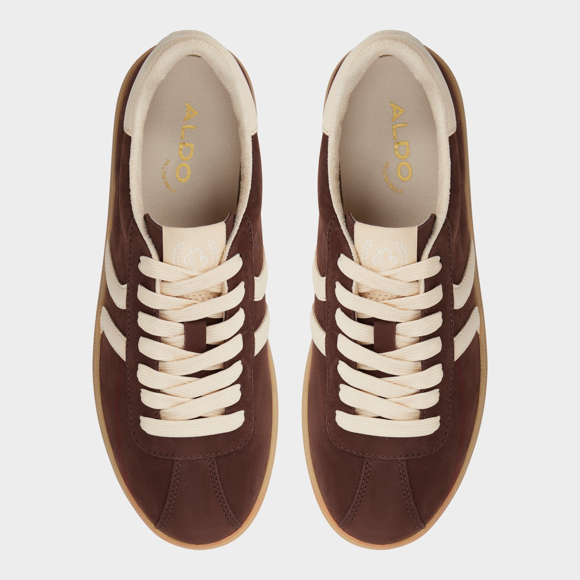 Chicsneaker in Dark Brown - Sneaker Cup sole