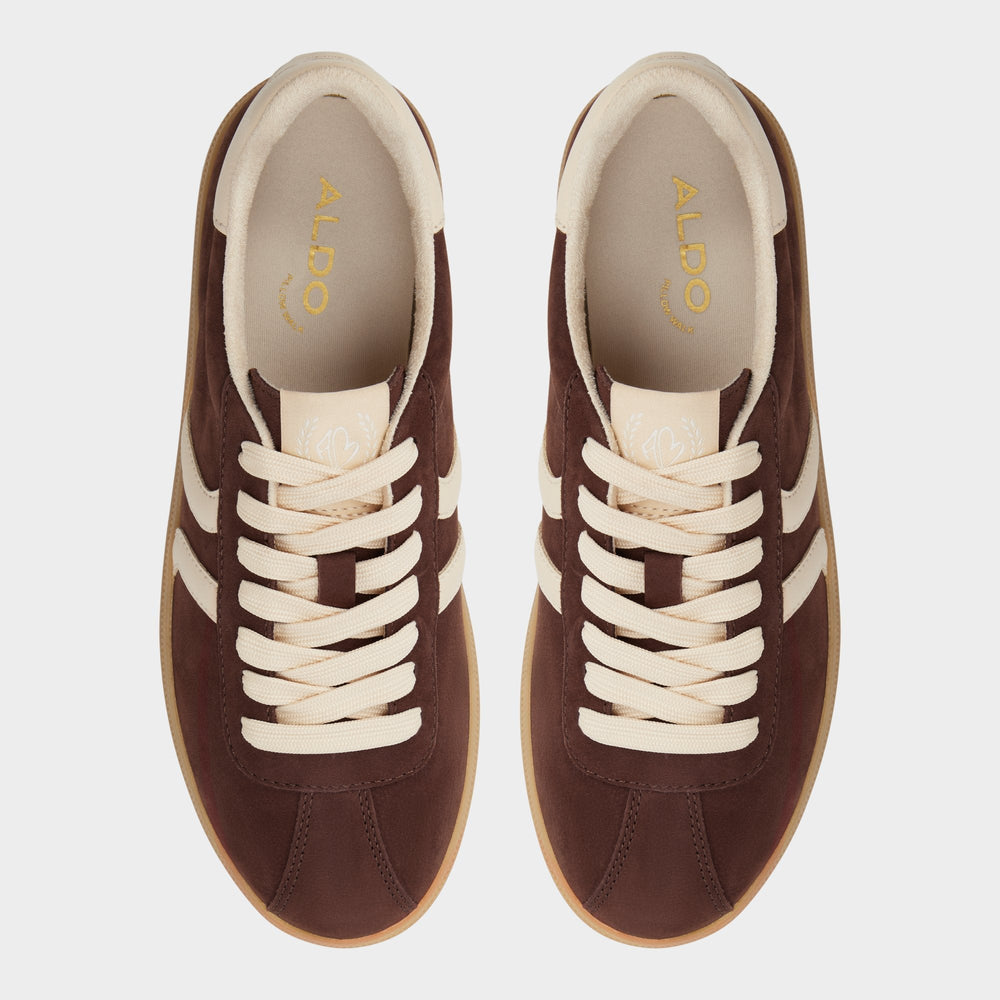 Chicsneaker in Dark Brown - Sneaker Cup sole
