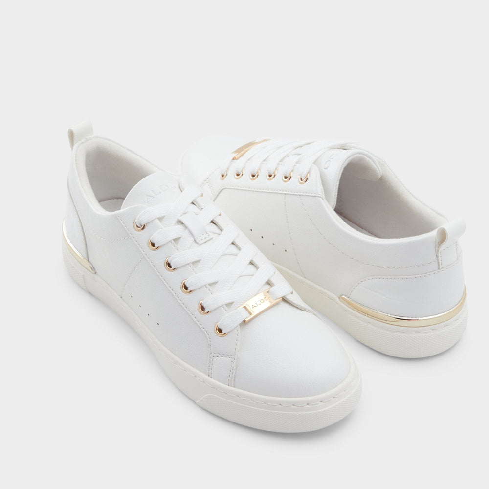 Cup sole Dilathielle White Women's Low top sneakers - Low top sneaker