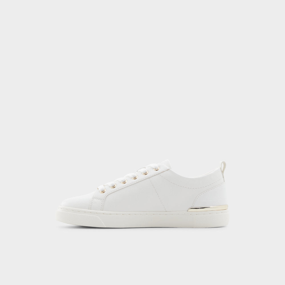 Cup sole Dilathielle White Women's Low top sneakers - Low top sneaker