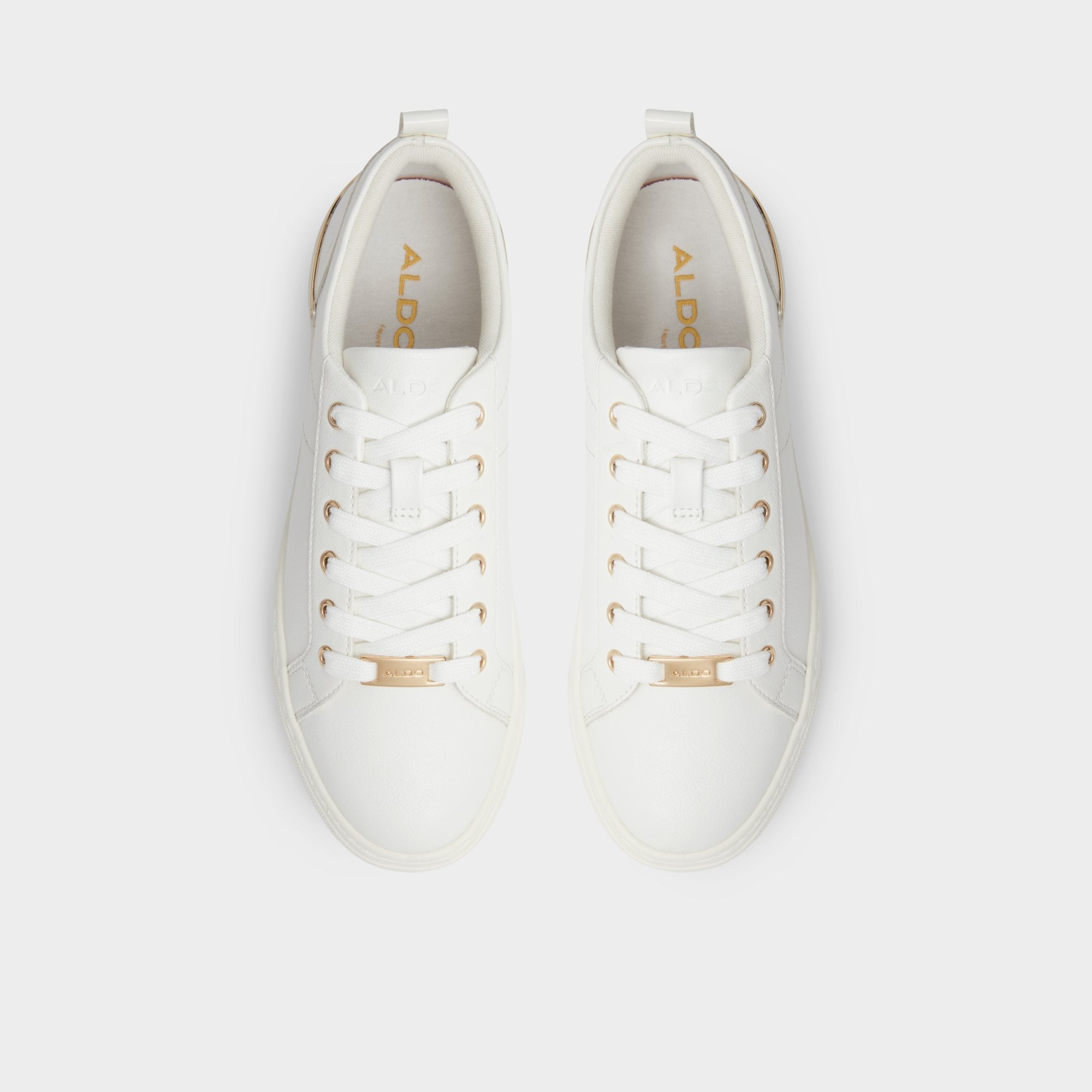 Cup sole Dilathielle White Women's Low top sneakers - Low top sneaker