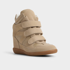 Wedge heel Bellissamo in Sand - Wedge sneaker