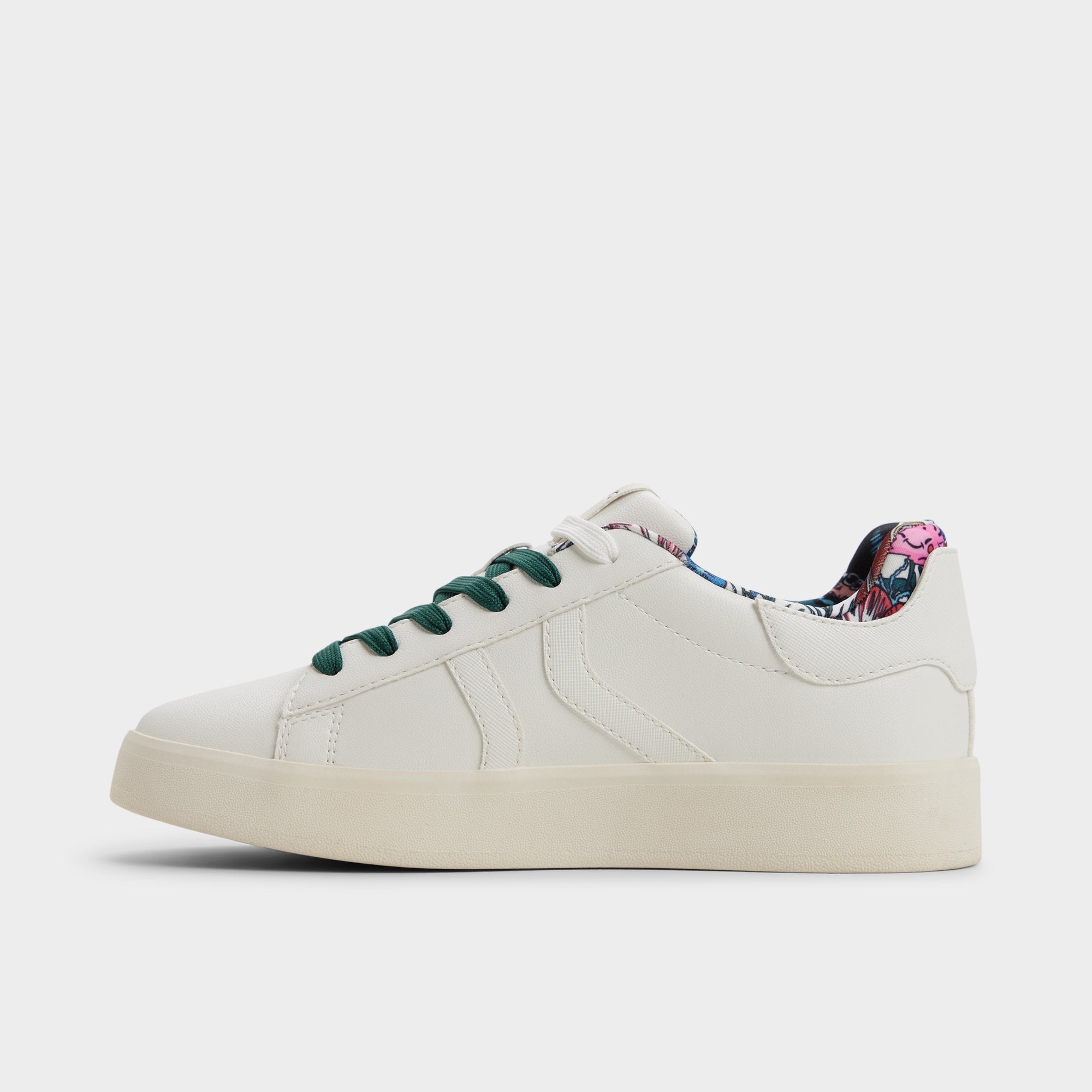 Whatisadam in White Multi 14038437 - Low top sneaker Cup sole