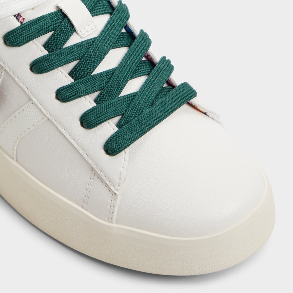 Whatisadam in White Multi - Women's low top sneaker Cup sole