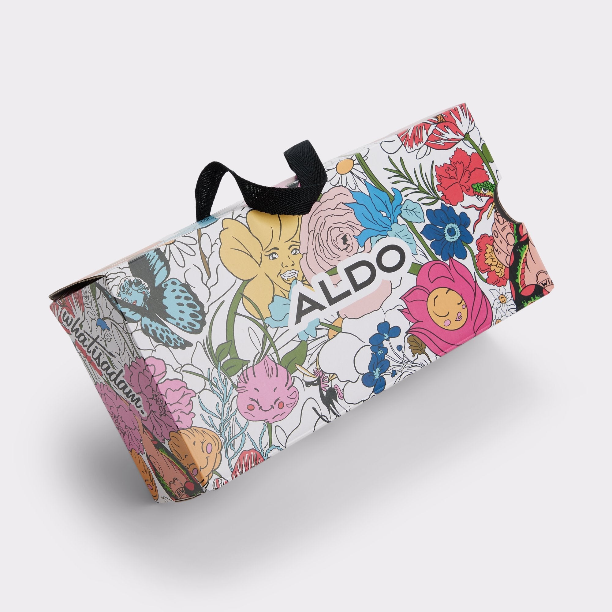 Whatisadam in White Multi - Women's low top sneaker Cup sole