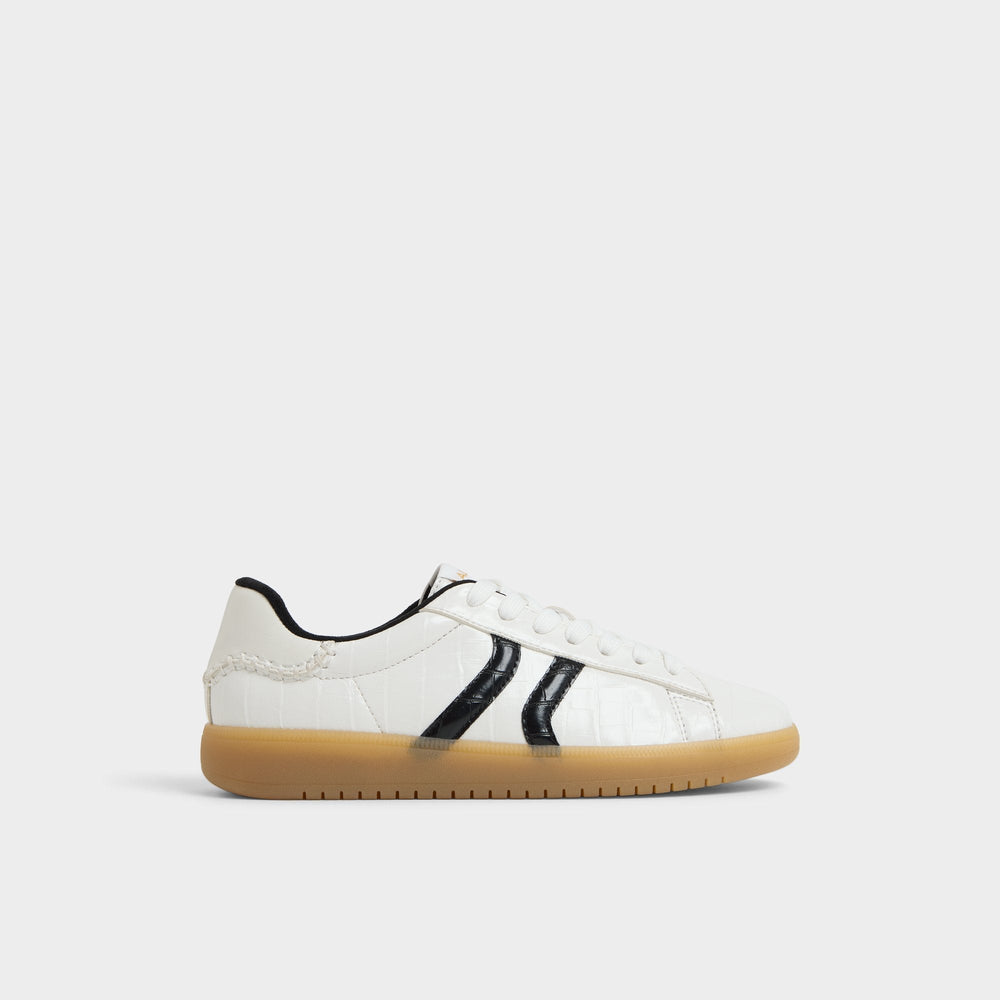 Chicsneaker2 White/Black Women's Low top sneakers - Sneaker Cup sole