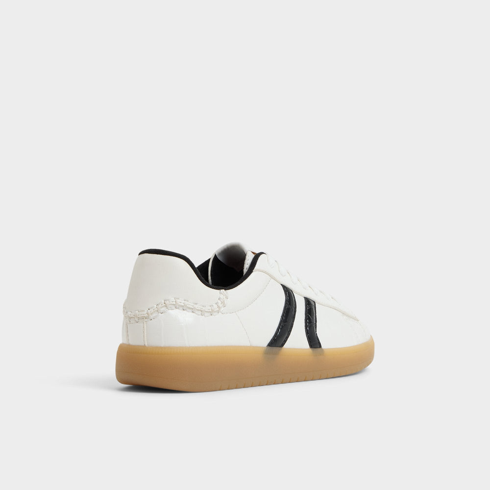 Chicsneaker2 White/Black Women's Low top sneakers - Sneaker Cup sole