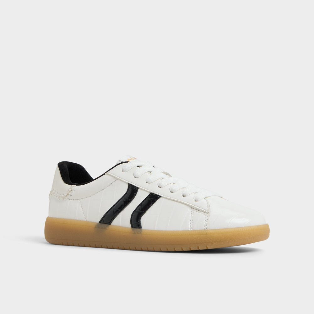 Chicsneaker2 White/Black Women's Low top sneakers - Sneaker Cup sole