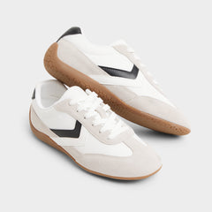 Coolchic White/Grey Women's Low top sneakers - Jogger sneaker