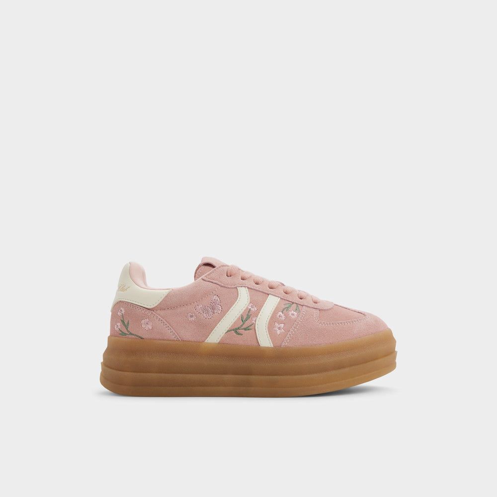Elabrintar in Light Pink - Sneaker Platform