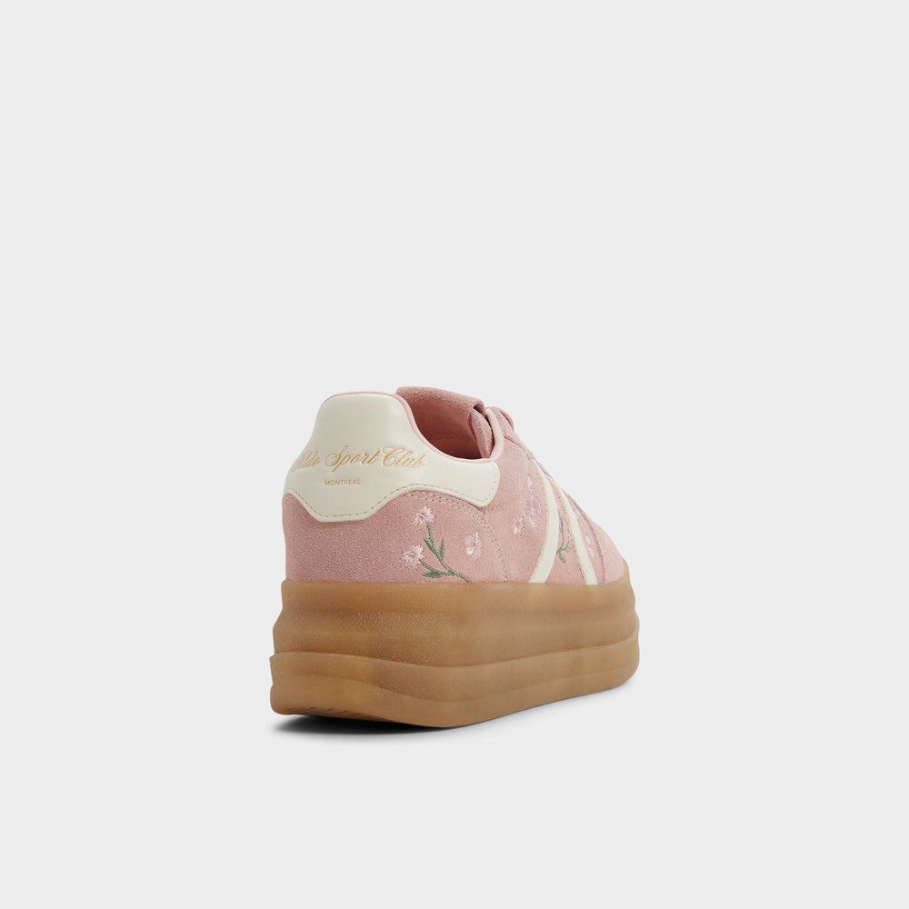 Elabrintar in Light Pink - Sneaker Platform