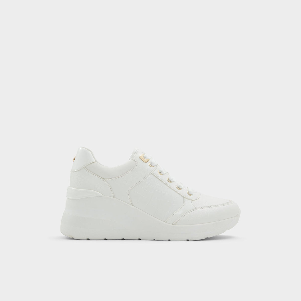 Wedge heel Iconistep White Overflow Women's Low top sneakers - Wedge sneaker