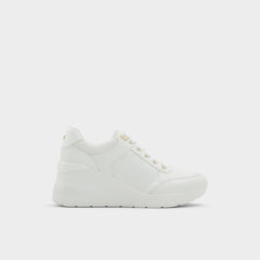 Wedge heel Iconistep White Overflow Women's Low top sneakers - Wedge sneaker
