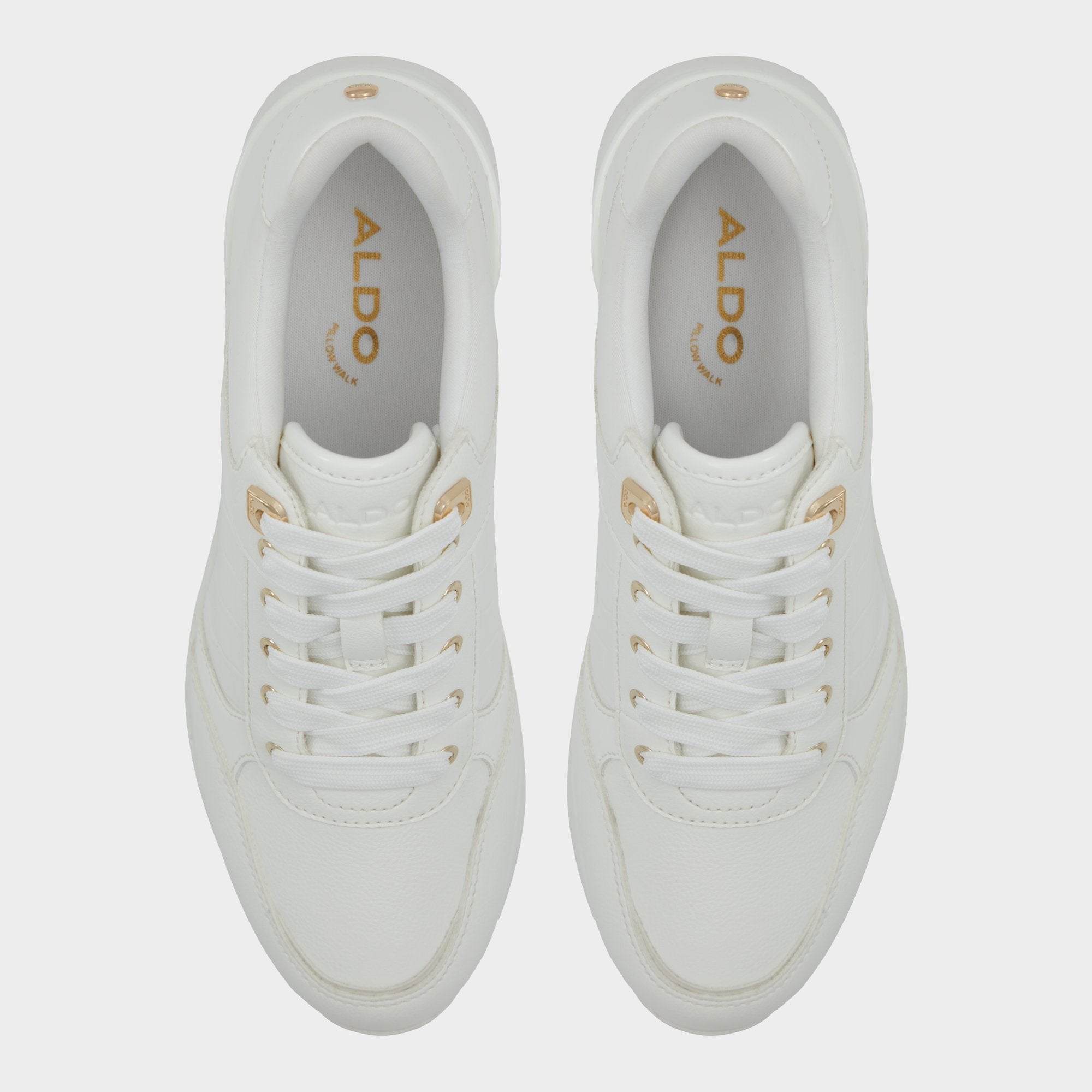 Wedge heel Iconistep White Overflow Women's Low top sneakers - Wedge sneaker