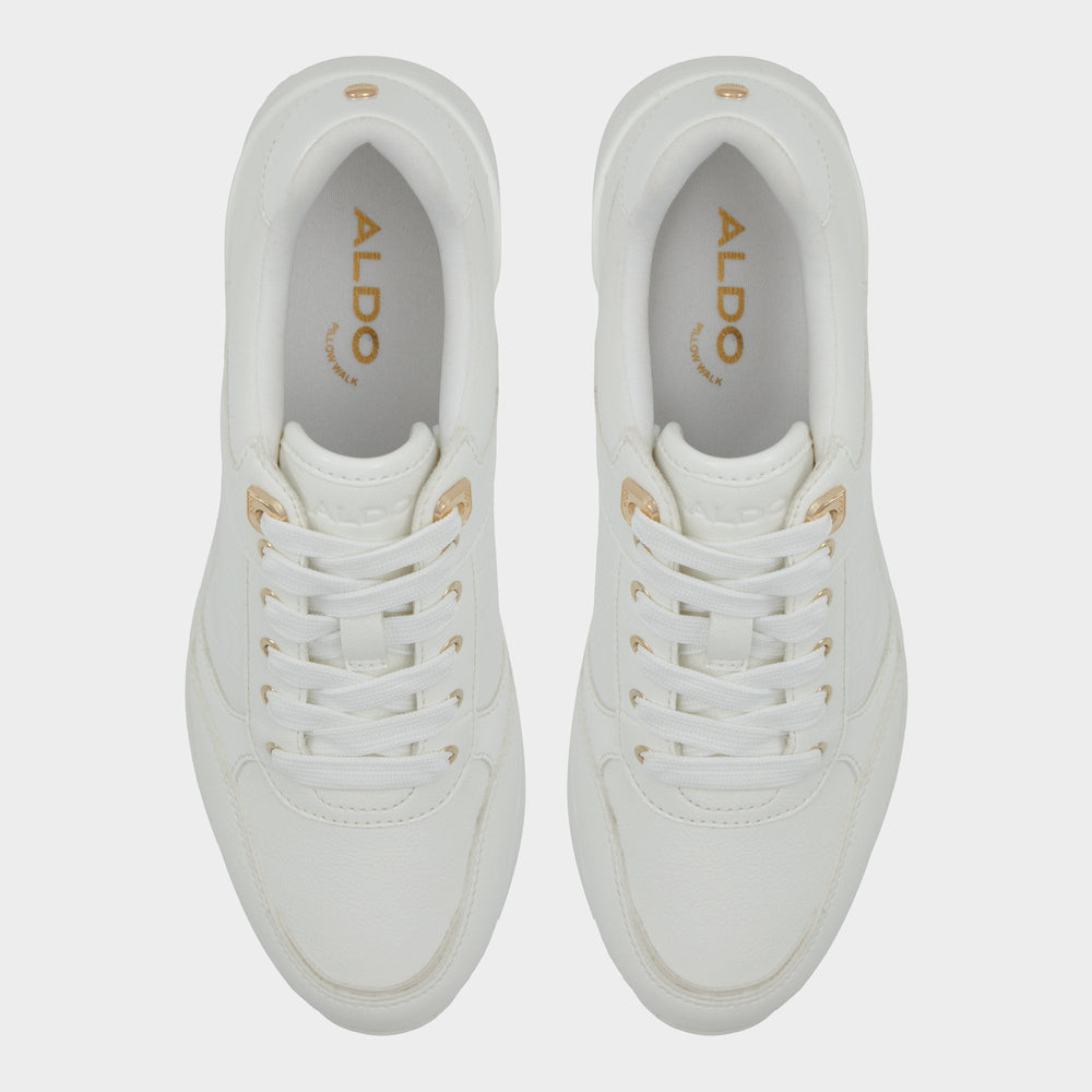 Wedge heel Iconistep White Overflow Women's Low top sneakers - Wedge sneaker