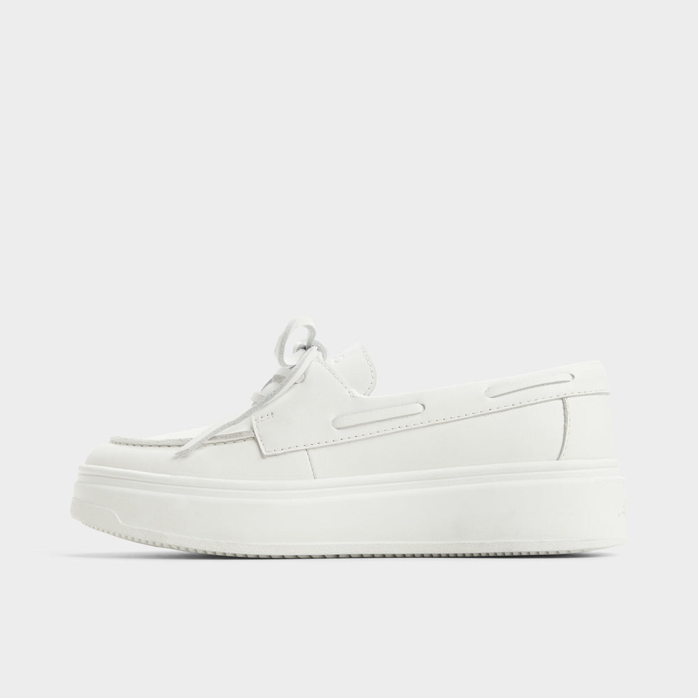 Platform Wildbreeze Open White Women's Slip on sneakers - Boat shoe