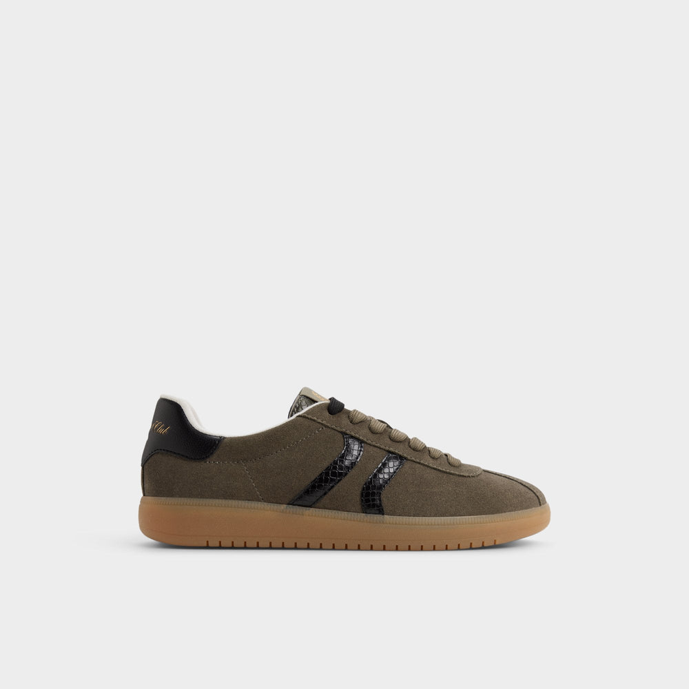 Cup sole Chicsneaker in Olive - Low top sneaker