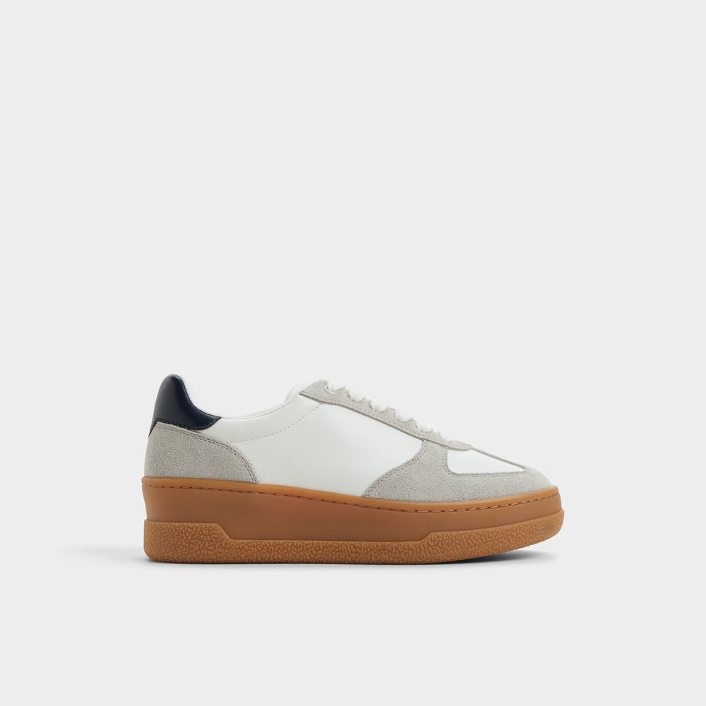 Platform Deevale White/Grey Women's Low top sneakers - Sneaker