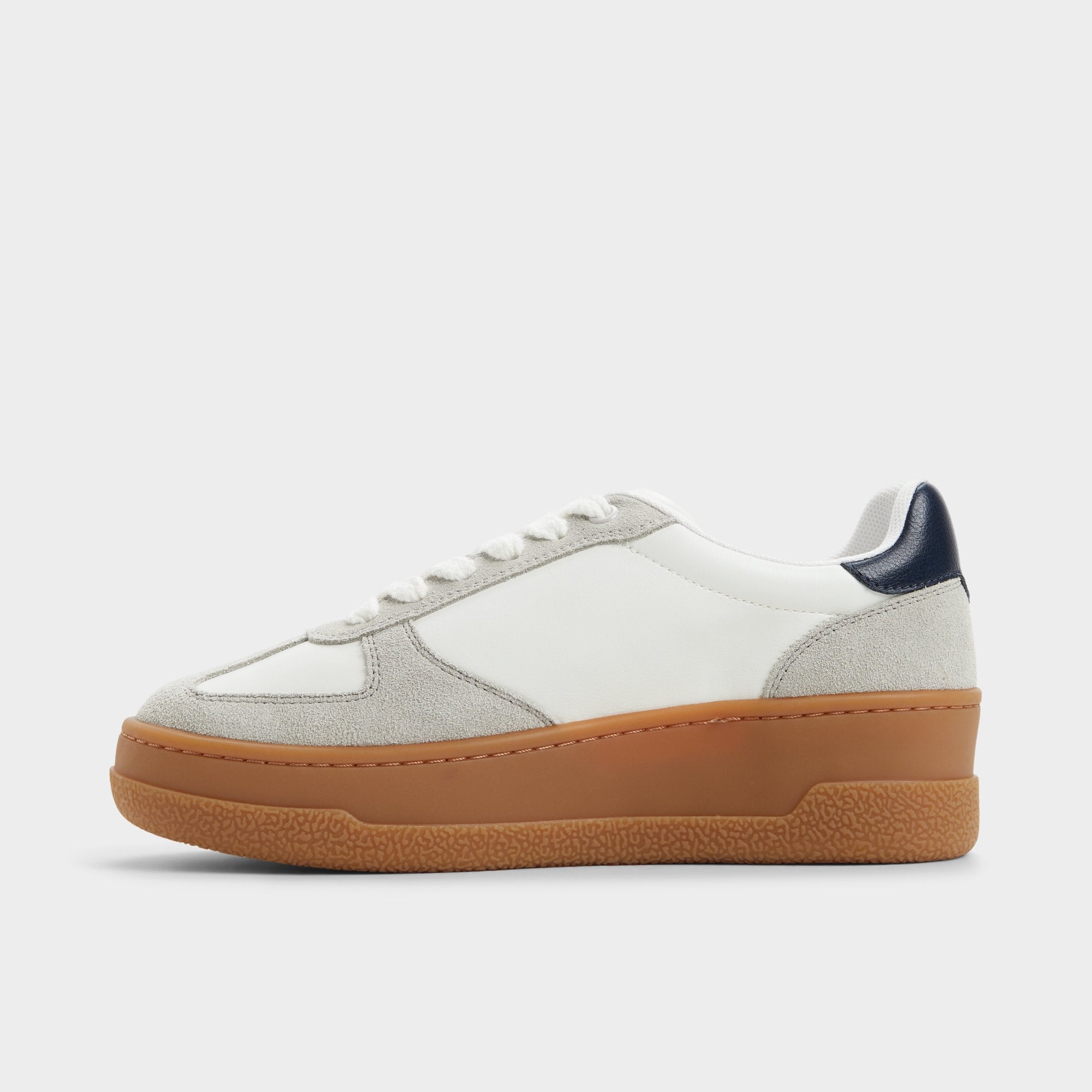 Platform Deevale White/Grey Women's Low top sneakers - Sneaker