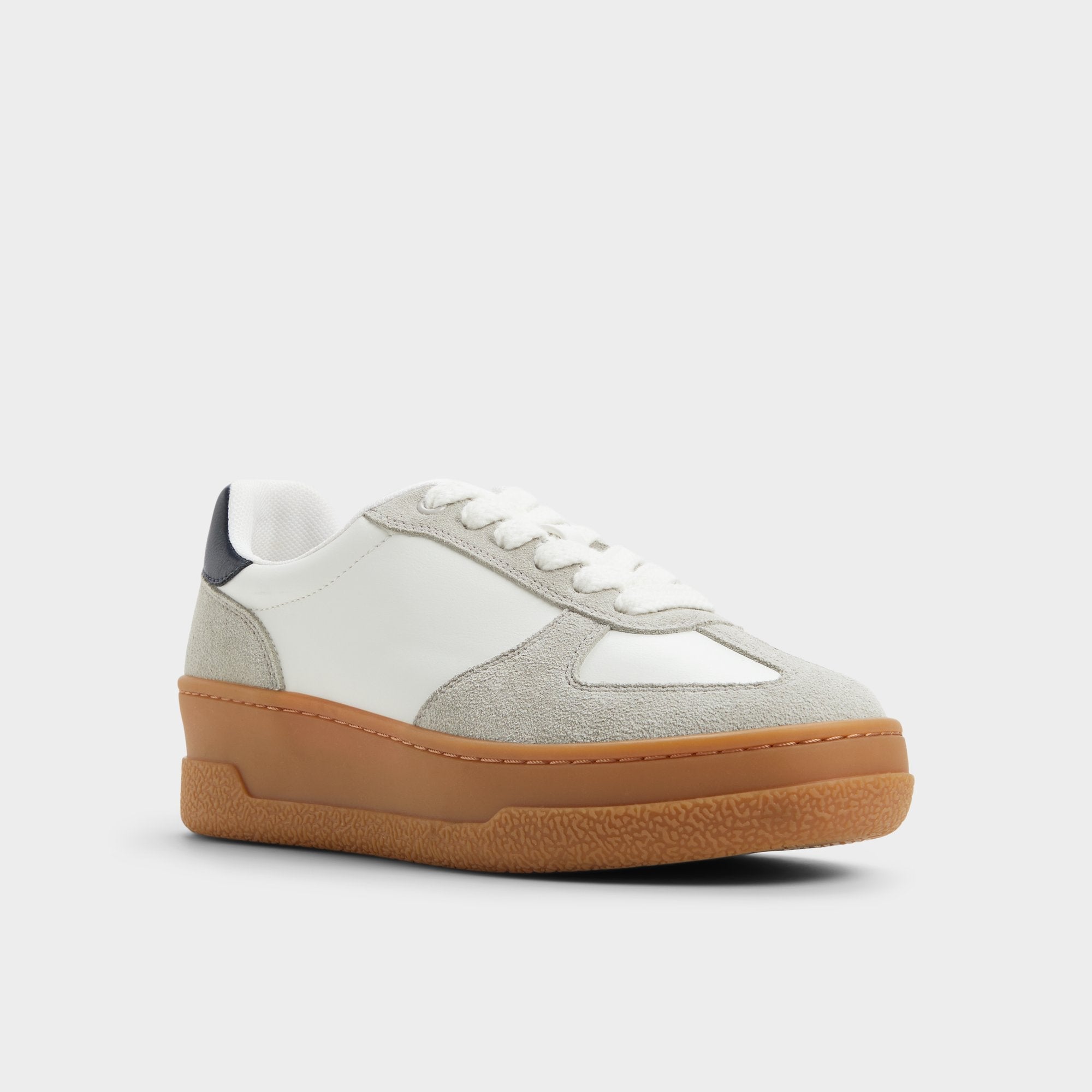 Platform Deevale White/Grey Women's Low top sneakers - Sneaker