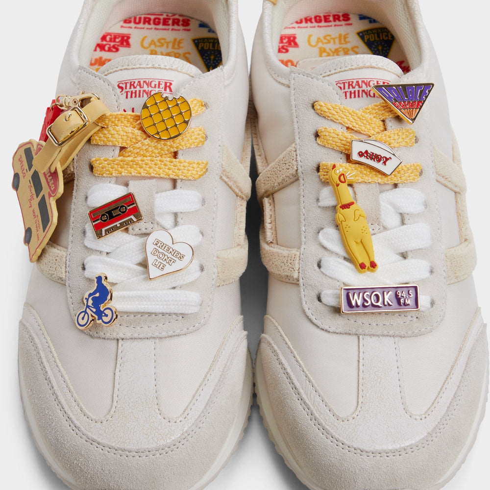 Pineapplepizza in White - Women's sneaker