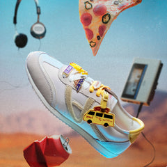 Pineapplepizza in White - Women's sneaker