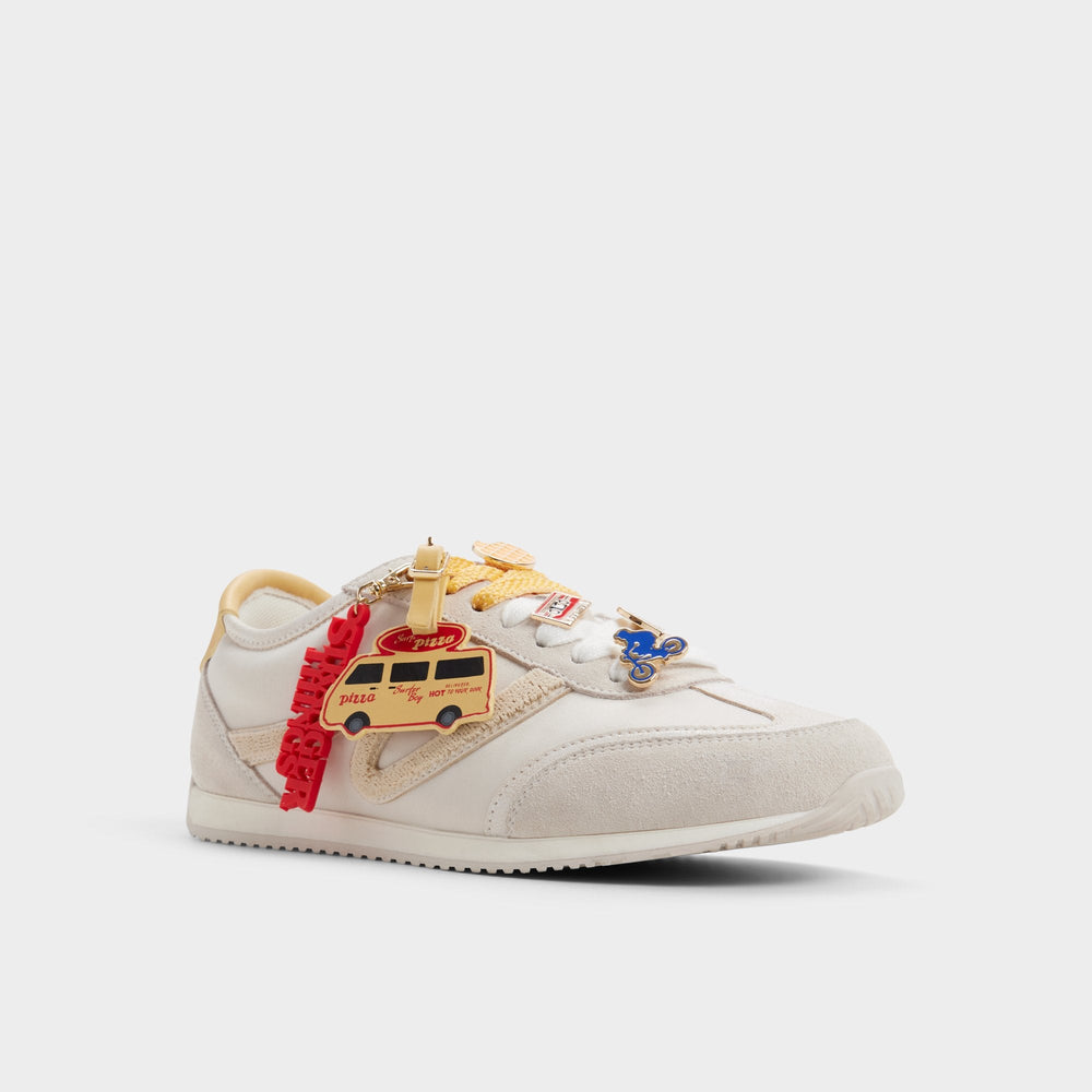 Pineapplepizza in White - Women's sneaker