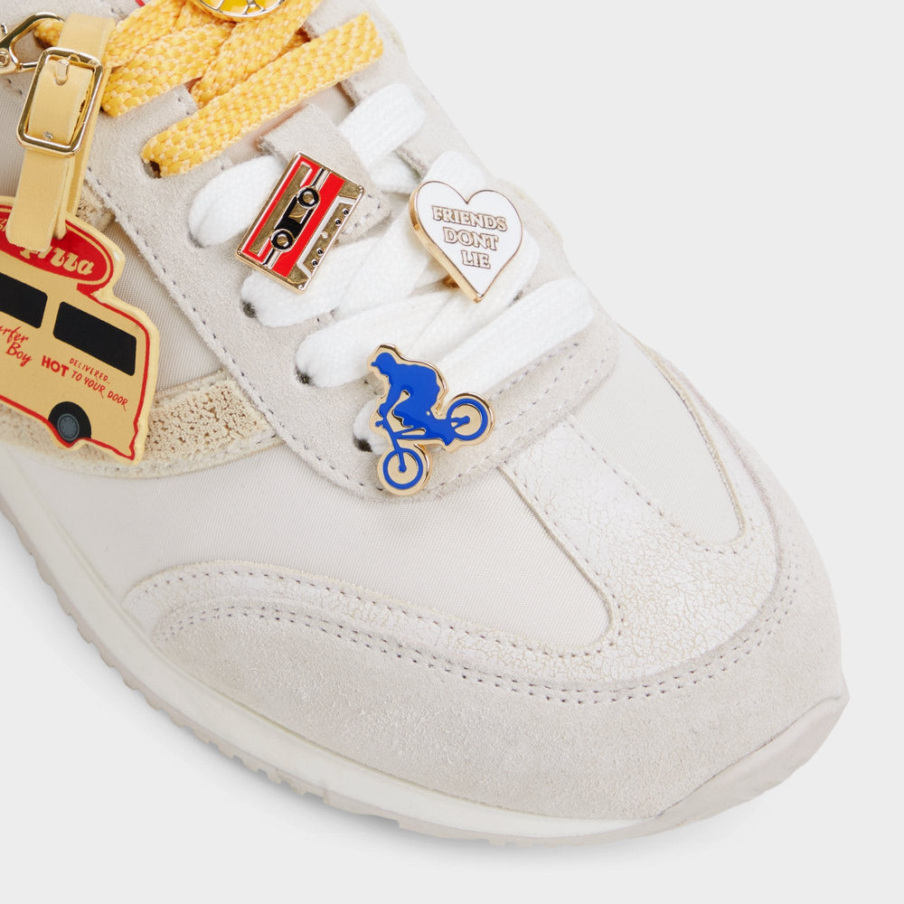 Pineapplepizza in White - Women's sneaker